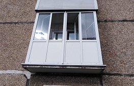 Установка балконов со стеклопакетом 32 мм. tab
